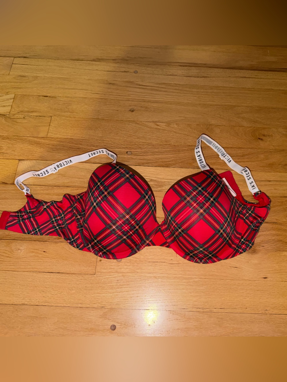 Victoria’s Secret plaid bra